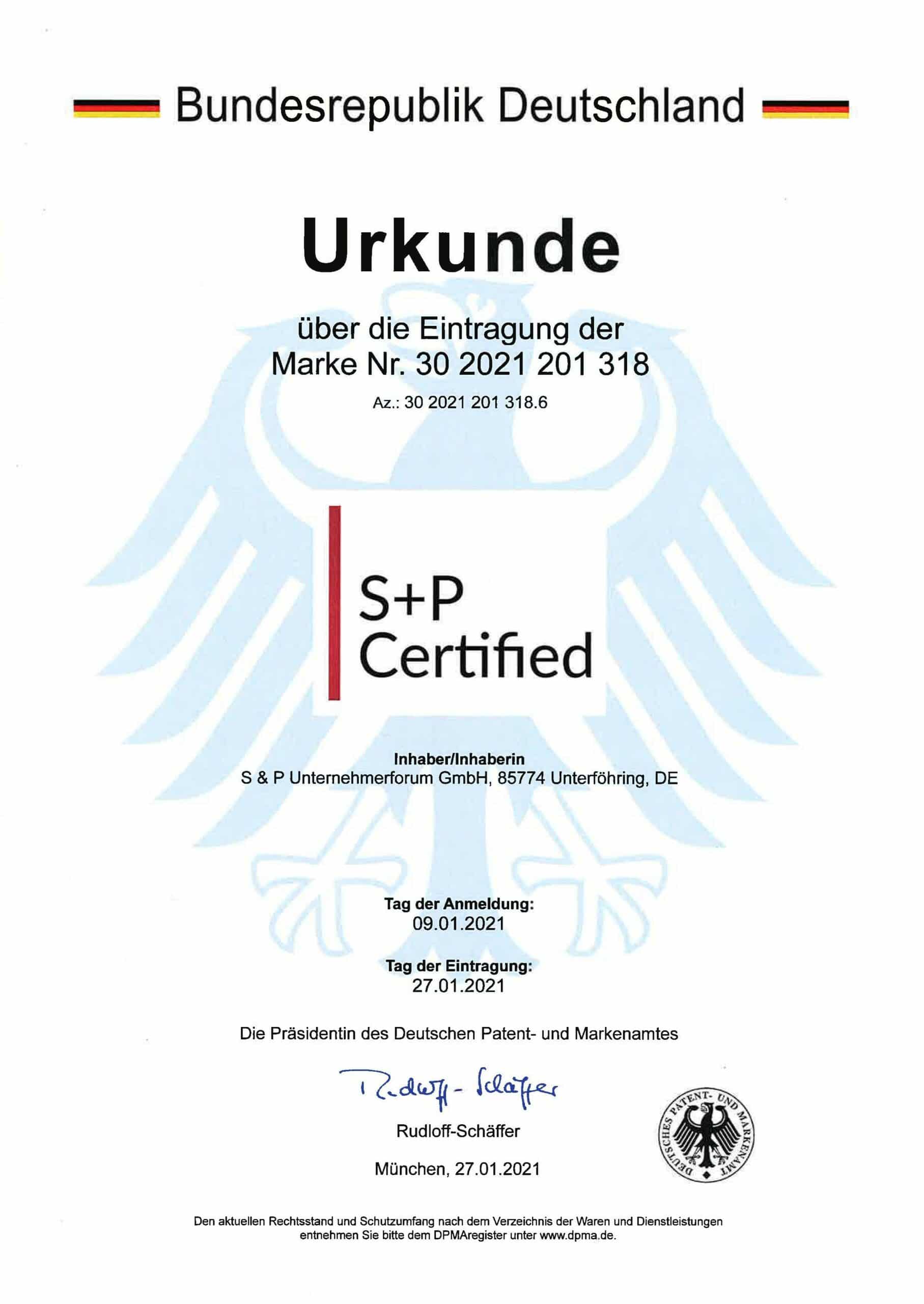Zertifizierter Geldwäsche-Beauftragter (S+P) Zertifizierter Geldwäsche-Beauftragter (S+P)